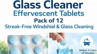 ADR Cares Manufacturer of Glass Cleaning Tablets|Smart cleaning|Minimal Effort 
