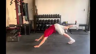 Inchworm + Down Dog + Leg Lift