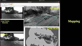 Robot Outdoor Mapping Using RTABMAP-SLAM (Experiment 2)