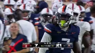 FOOTBALL   Virginia vs  Stanford Higlights