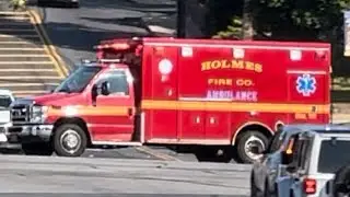 Ridley Township Crozer Health EMS Holmes Fire Company Ambulance 43 Responding 9-15-24