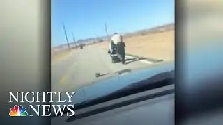Officer Goes The Extra Mile In Good Deed | NBC Nightly News