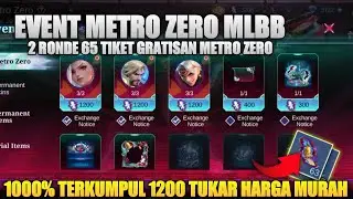 EVENT METRO ZERO!! Cara Mendapatkan Skin METRO ZERO Mode Hemat Serta 65Tiket Gratisan Mobile Legends