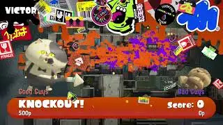 Fist bump with heavy splatling