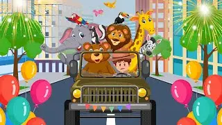 Zoo Animal Parade - Fun and Exciting Kids Song!