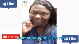 Vlog: Picked up a shift as a Med Aide/Tech & med cart etiquette