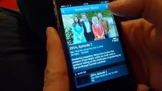 Demo of the YouView iPhone app