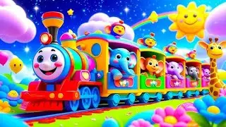 Alphabet Train Song 🚂 | ABC Urdu Rhymes for Kids | 3D Cartoon Learning | Urdu kids rhymes