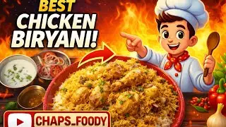 Best Chicken🐔 Biryani at Home | Masaledaar Chicken Biryani | @Chaps_foody | #biryani #chicken #food 