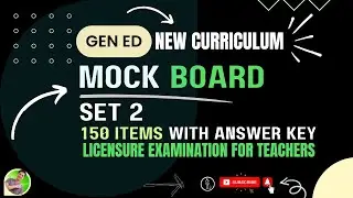 GEN ED MOCK BOARD 2025 | General Education Mock Board Exam | Gen Ed LET Reviewer | Gen Ed Drills