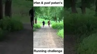 Cricketers running challenge // Indian Cricketers