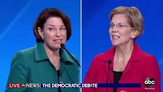 ALL Elizabeth Warren's Parts Democratic Debate September (ABC)