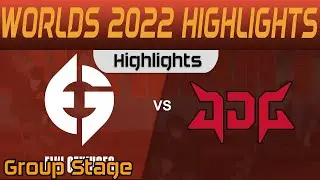 EG vs JDG Highlights Group Stage Worlds 2022Evil Geniuses vs JD Gaming by Onivia