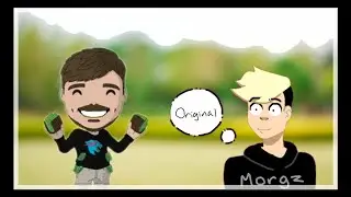 Morgz copying MrBeast video concept