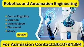 Robotics and Automation Engineering | B. E/B.Tech | full details in Tamil 