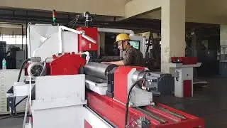 फ्लूटिंग एंड ग्राइंडिंग मशीन फ्लौर मिल के लिए! INDIA YENAR Grooving and polishing machine