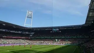 Aufstieg SV Werder Bremen in die 1. Liga! Das 1:0 gegen Jahn Regensburg
