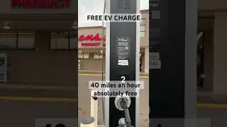 Who Doesn't want Free EV Charge? #tesla #ev #free #charging #chargepoint #car #model3 #shell #modely