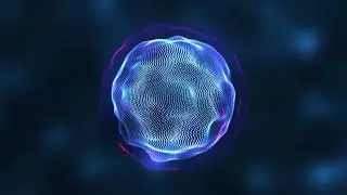 Flowing galaxy colors energy ball in the After Effects | Liquid Spheretrapcode