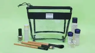 Rough Enough TSA Approved Clear Toiletry Bag RE8430