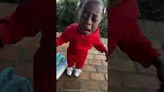 today was cali's first day of school and she was PISSED😭heart this if you want the videos at school