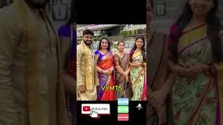 TV actress Navya Swamy with her family #navyaswamy #navyaswamy #TV actress Navya Swamy Tirumala