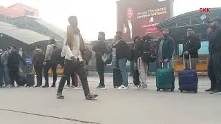 Checking of luggage at New Delhi Railway station | Lambi line | skk