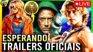 🚨TRAILER SUPERGIRL VINGADORES e HE-MAN QUE HORAS SAI?QUE HORAS LAN&Ccedil;A TRAILER MestresUNIVERSO DUBLADO