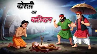 गरीब किसान के लिए बंदर ने दे दी जान 😱 | Hindi Kahani | Moral Stories | Hindi Kahani | Cartoon Story