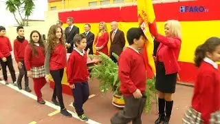Jura de Bandera Escolar en el 'Rosalía de Castro'