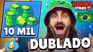 GANHE 10 MIL GEMAS DE GRA&Ccedil;A no BRAWL STARS! DUBLADO em PT-BR!