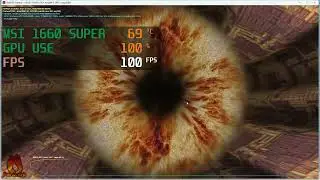 MSI 1660 SUPER GAMING Z PLUS Temperature & FPS Test