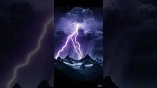 【ASMR】Heavy Thunderstorm! (Instant Sleep in 8 Sec) 【Insomnia】【Rain】 #Shorts #Thunder