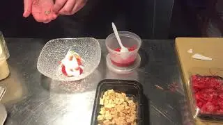 Chef Marco Prins  Apple Blossoms, Basil Limon Cress