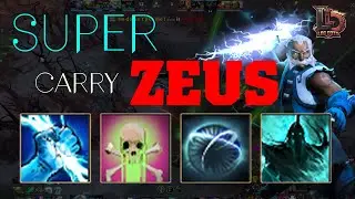 SUPER CARRY ZEUS vs JUGGERNAUT rampage | Ability Draft