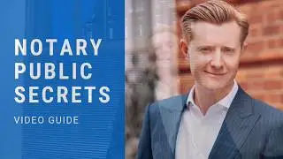 Notary Public Secrets - Episode 3 Avoid Notary Fees & Get your document dealt with fast