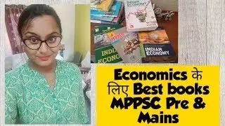 Best books for economics for MPPSC Pre and mains in English