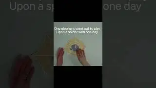 #oneelephantwentouttoplay #circletimesong #feltstories #kidslearning #elephantsong #nurseryrhymes
