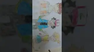 drawing ash ,misty and brock#pokemon #drawing