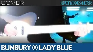 como tocar LADY BLUE en guitarra ENRIQUE BUNBURY ⭐️ COVER / ACORDES / RITMO / TABS
