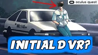 Initial D VR? || V-Speedway Oculus Quest Game Play
