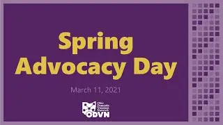 Spring Advocacy Day 2021