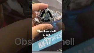 Unboxing hasbro beyblade X BX booster pack Obsidian Shell 4-60 Dot #ベイブレード #ベイブレードx #beybladeX