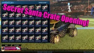 Rocket League NEW Christmas Crate Opening!!