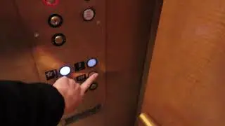 Montgomery hydraulic elevator at Dillards, Crossroads mall, Waterloo IA