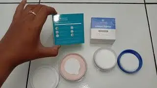 Bedak tabur kulit berjerawat berminyak sebum Emina Sebum Powder Wardah Acnederm Face Powder