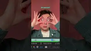 Viral eye roll VFX in After Effects #shorts