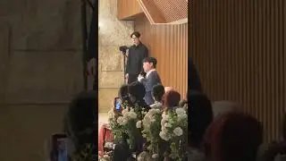 우디 사막에서 꽃을피우듯 축가로 불러봤읍니다