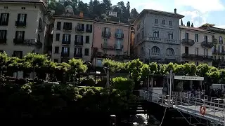 Bellagio, Italy. Walking Around Town and Visiting The Basilica of Saint Giacomo. May 2025
