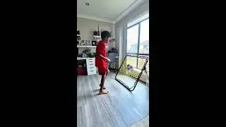 Rebounder Juggling Challenge ⚽👀